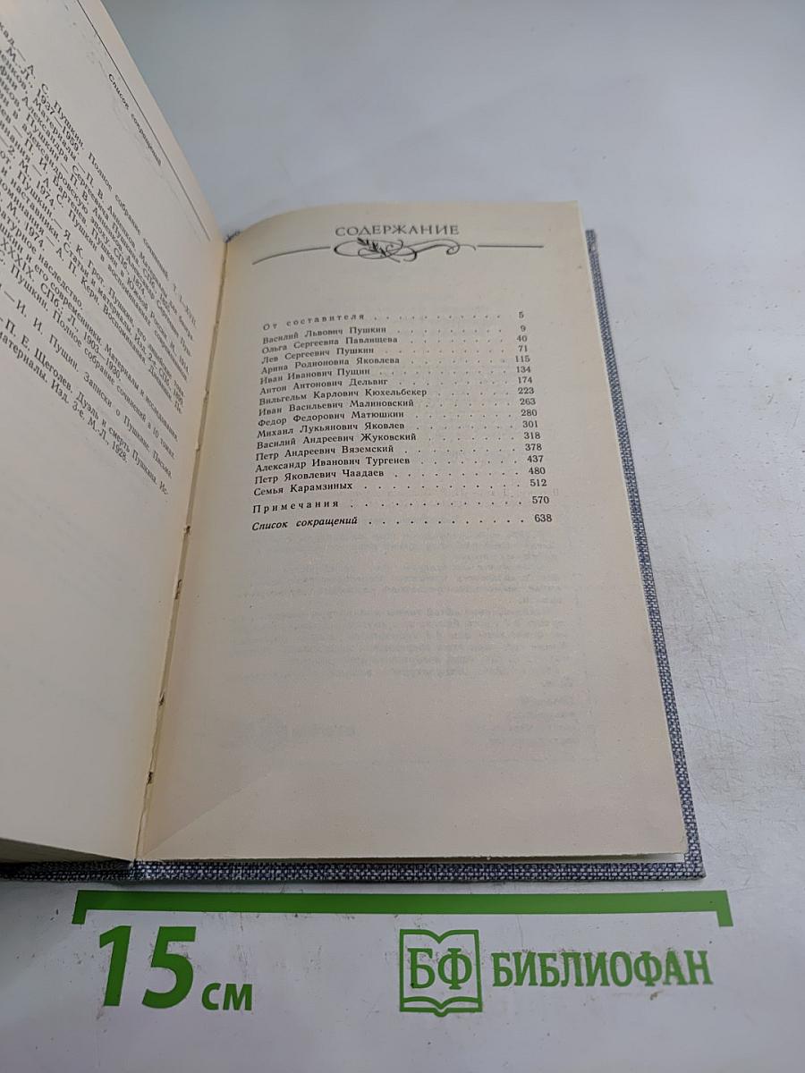 Друзья Пушкина. Переписка. Воспоминания. Дневники. В двух томах. Том 1