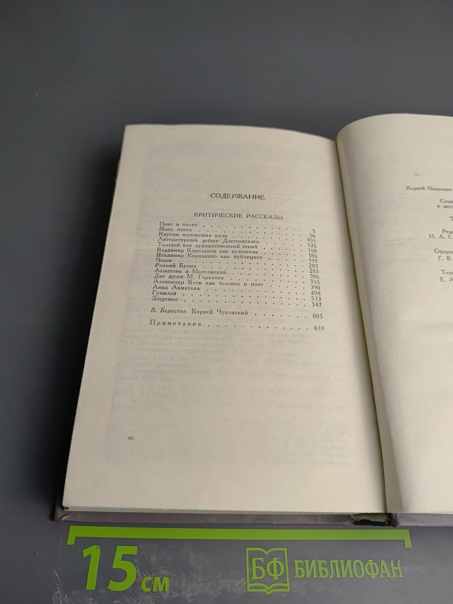 Корней Чуковский. Сочинения в двух томах. Том II. Критические рассказы