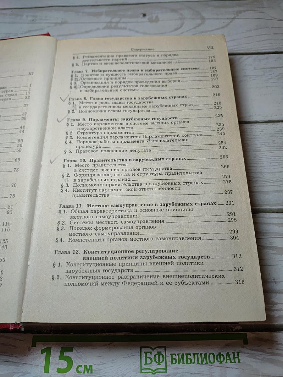 Конституционное право зарубежных стран