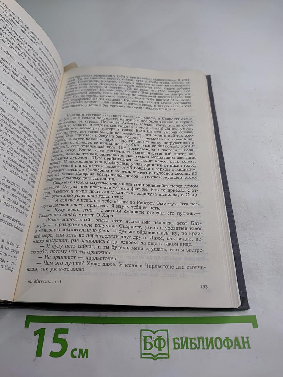 Унесенные ветром. Том первый