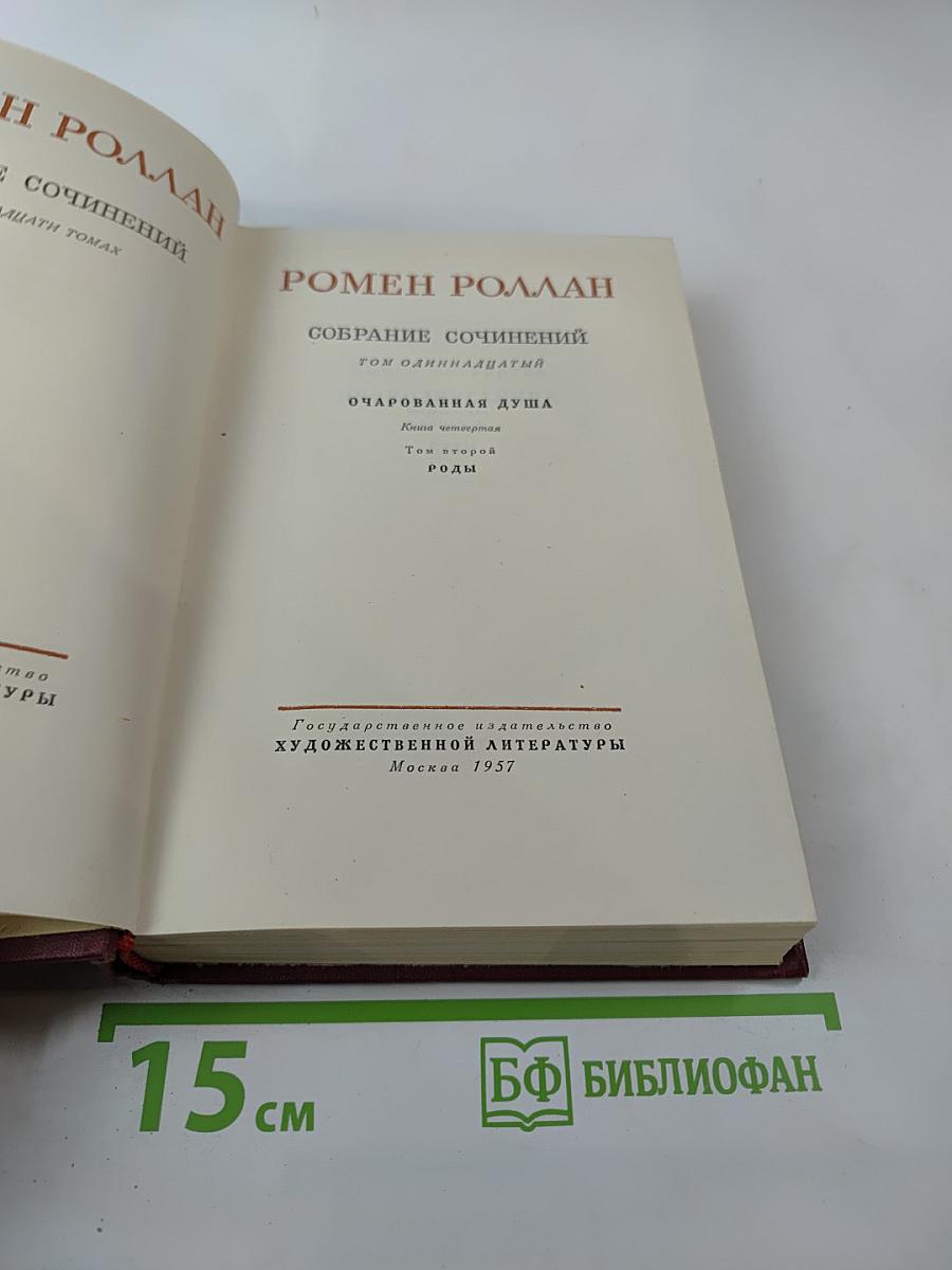 Очарованная душа. Книга четвертая. Воды. Собрание сочинений. Том одиннадцатый