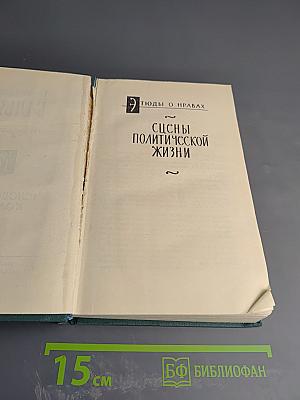 Собрание сочинений в 24 томах. Том XVI. Этюды о нравах. Сцены политической жизни