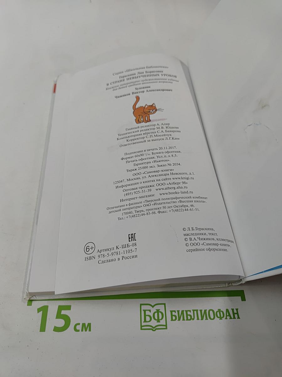 В стране невыученных уроков (волшебное происшествие)