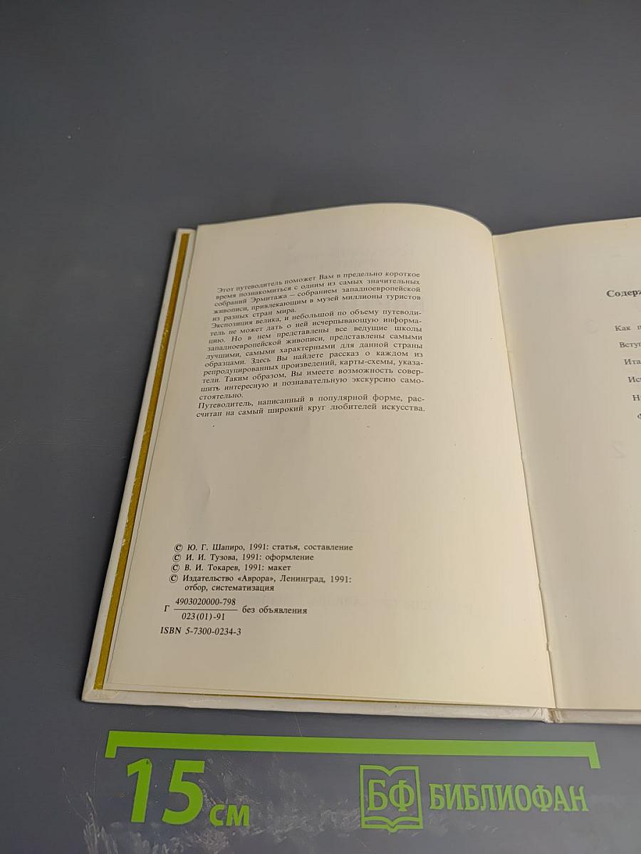 Картинная галерея. Путеводитель