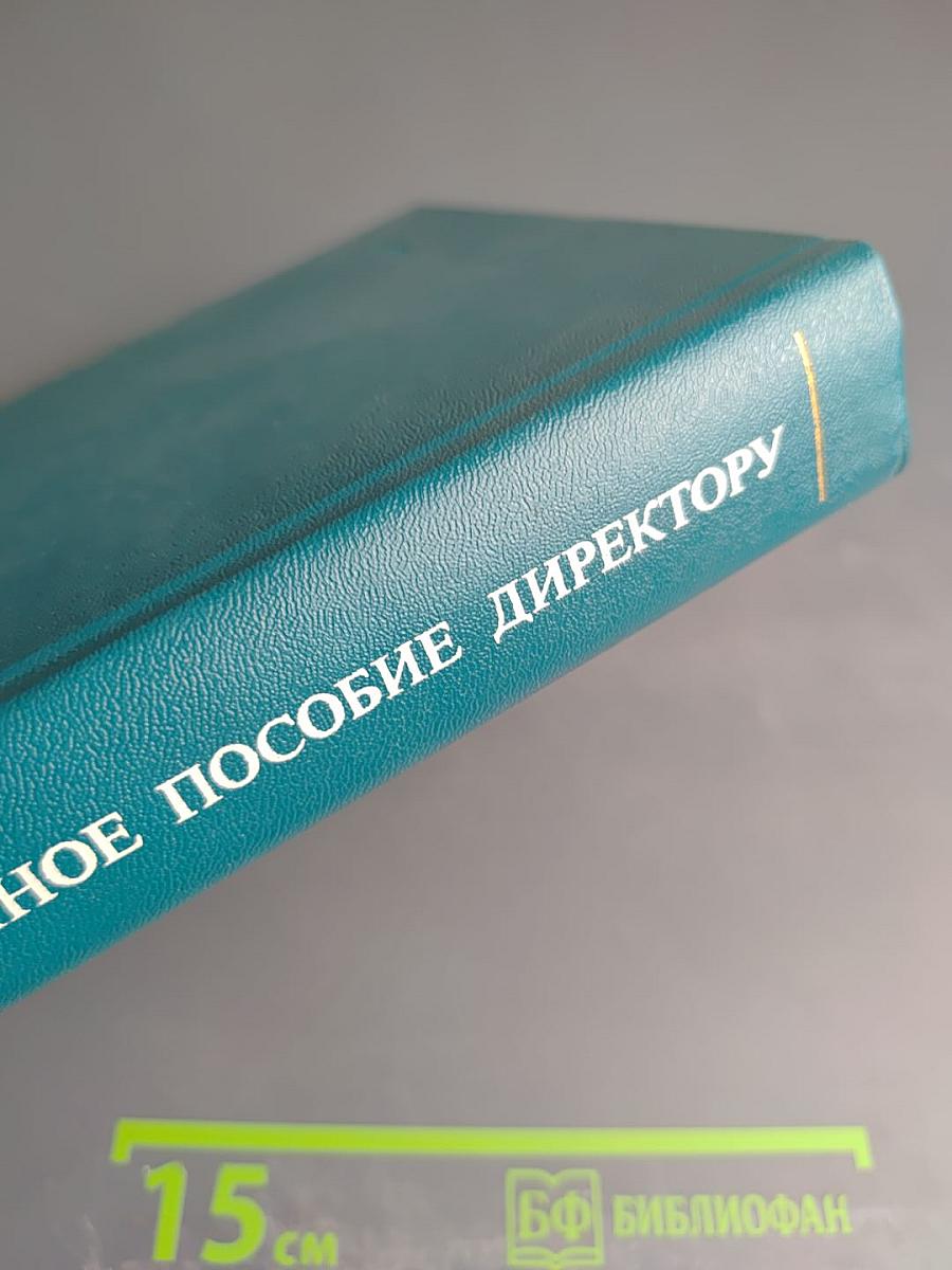 Справочное пособие директору. Производственного объединения предприятия. Экономика Организация Планирование Управление. Том 2