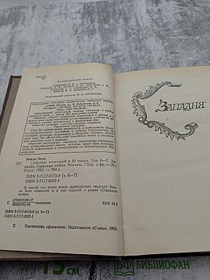 Собрание сочинений. Том шестой-седьмой: Западня, Страница любви