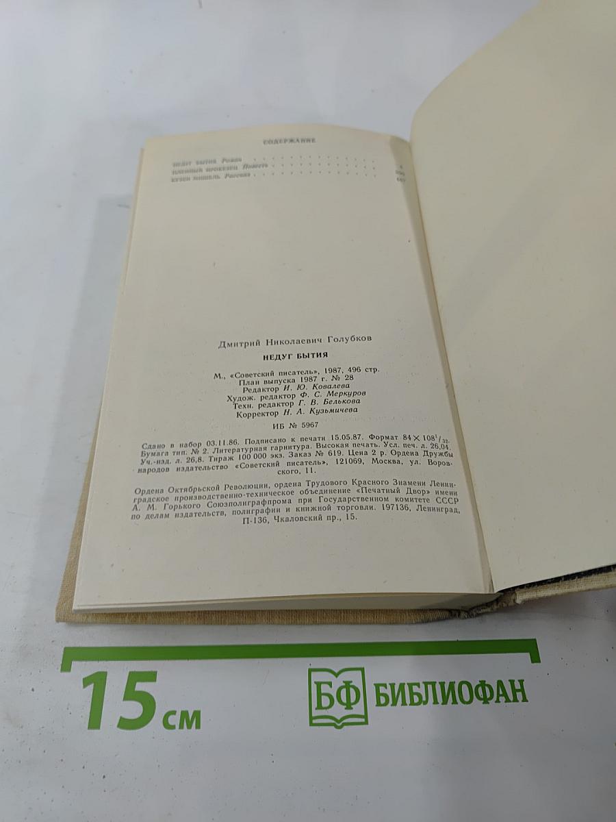 Недуг бытия