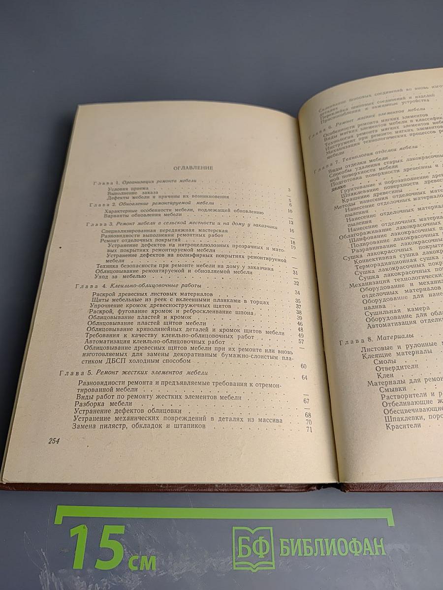 Справочник по ремонту и обновлению мебели