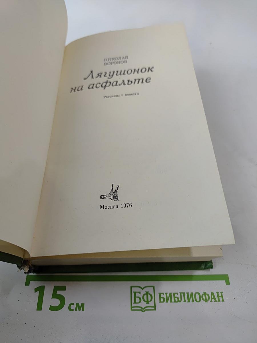 Лягушонок на асфальте