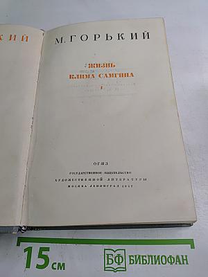 Жизнь Клима Самгина. Часть первая
