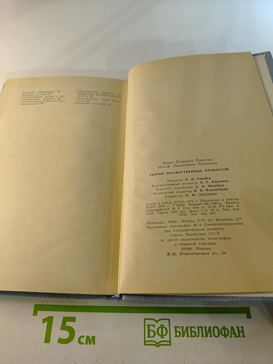 Теория множественных процессов