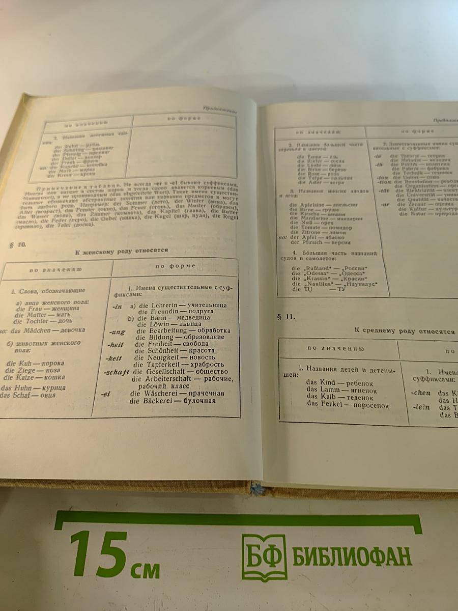 Справочник по грамматике немецкого языка с упражнениями для IX-X классов средней школы