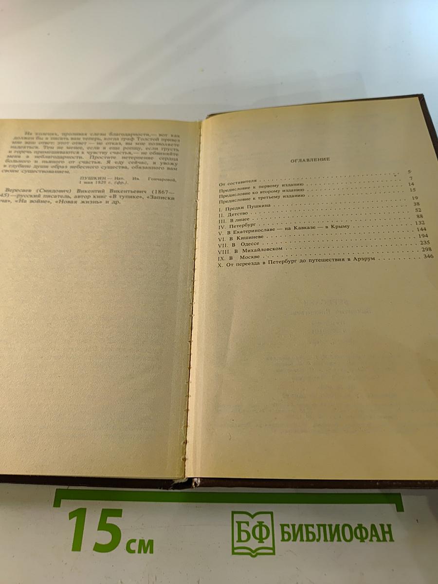 Пушкин в жизни. Книга первая