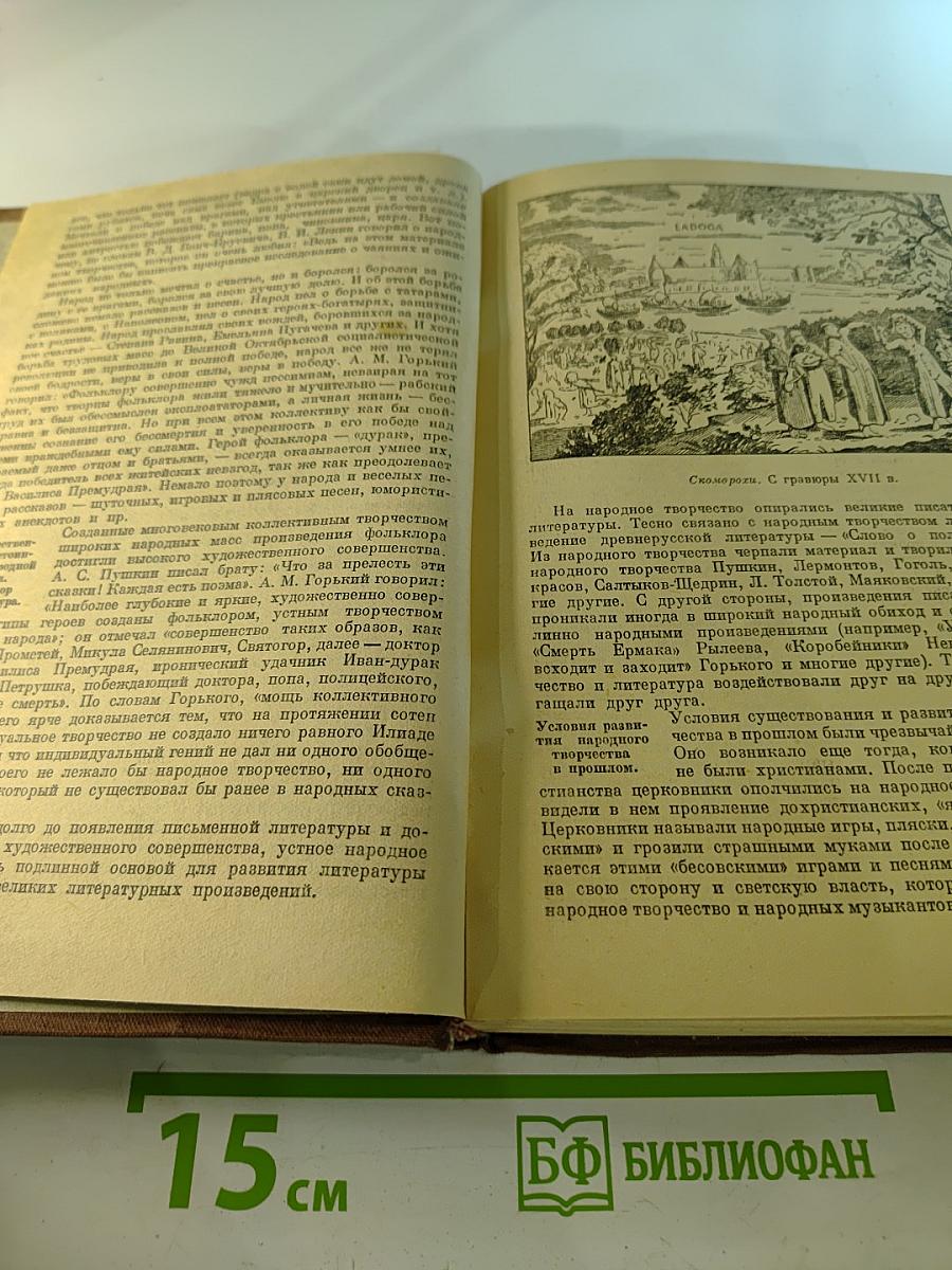 Русская литература. Учебник для VIII класса средней школы