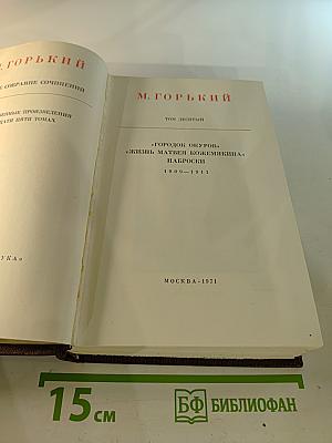 Избранные произведения в двадцати пяти томах. Том 10: Городок Окуров. Жизнь Матвея Кожемякина. Наброски