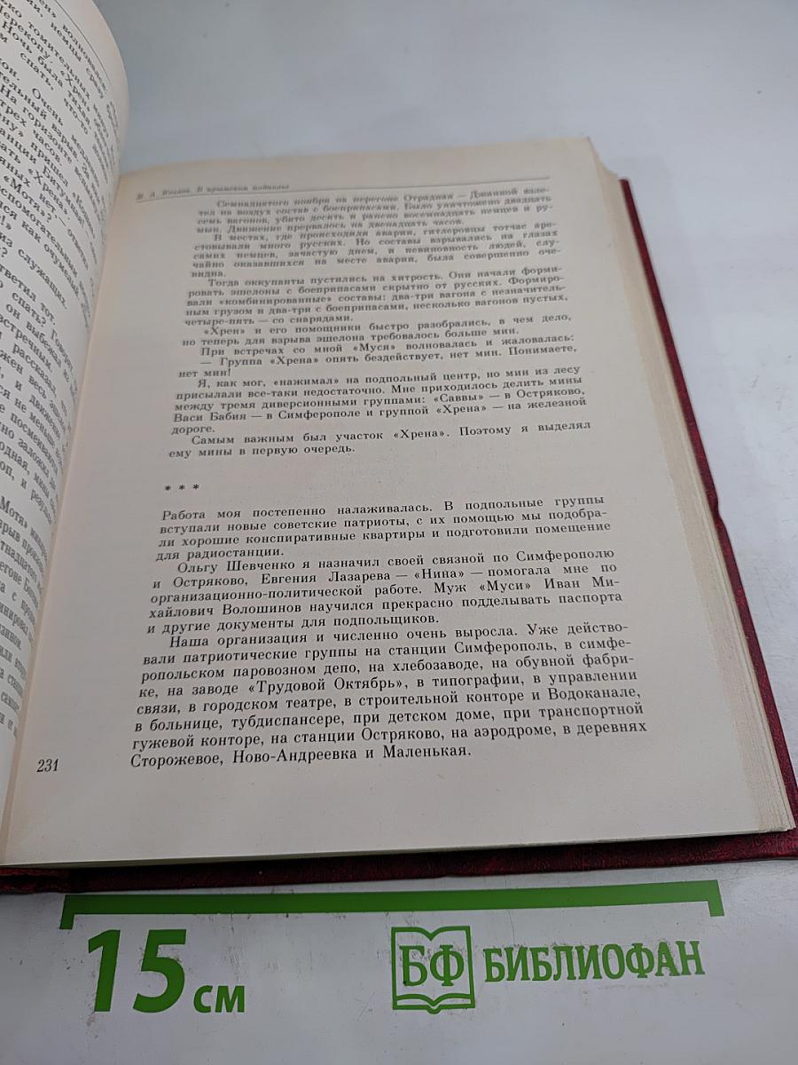 Война в тылу врага