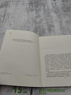 Художественные памятники города Ломоносова