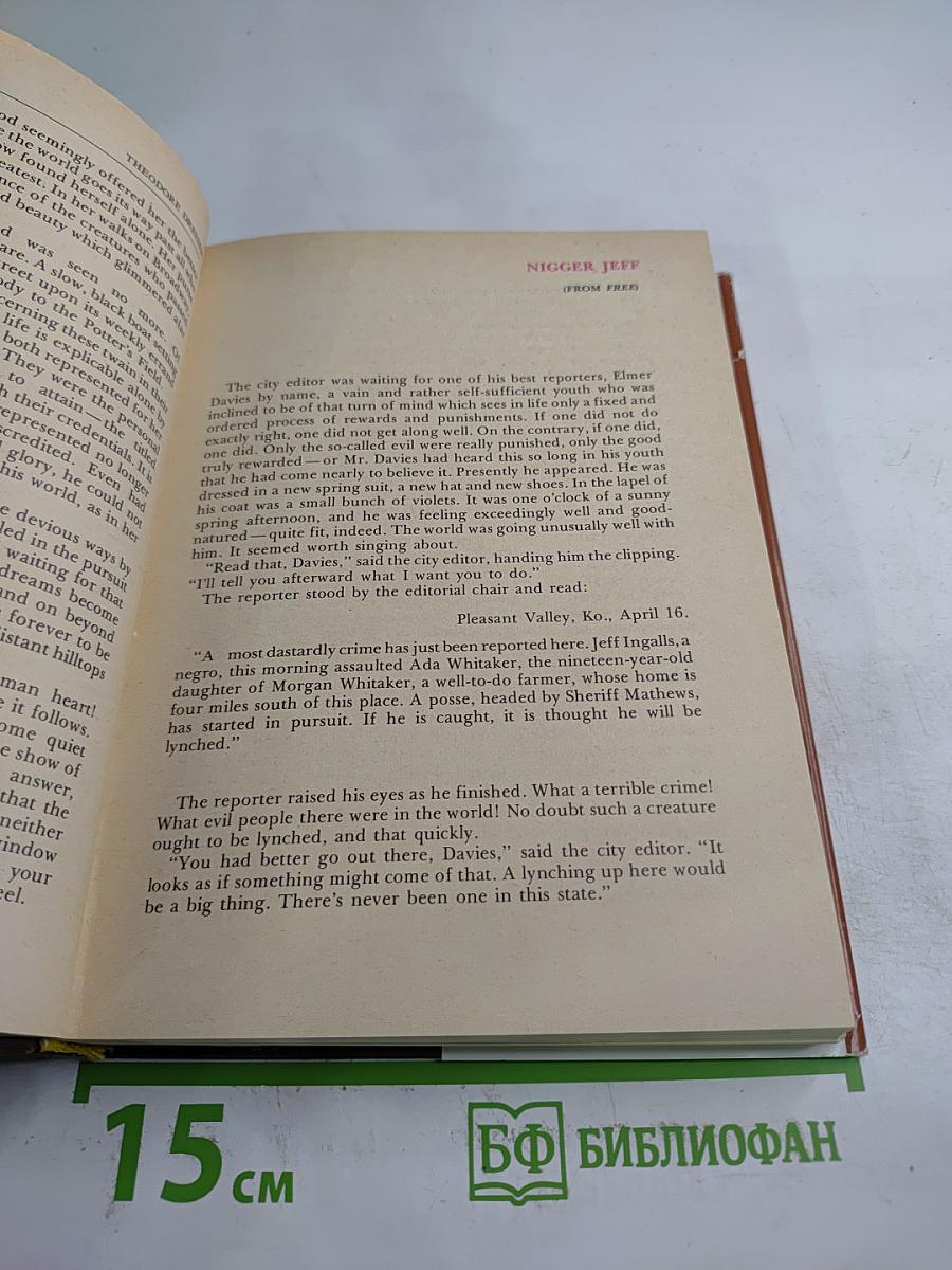 Theodore Dreiser. Life, Art and America