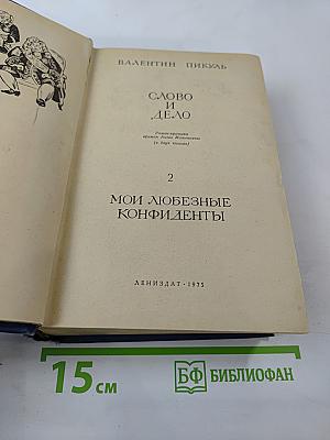 Слово и дело. Книга 2: Мои любезные конфиденты