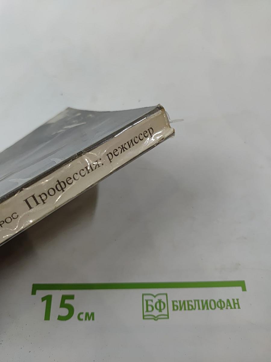 Профессия: режиссер