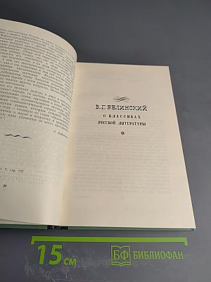 В. Г. Белинский. О классиках русской литературы (для средней школы)