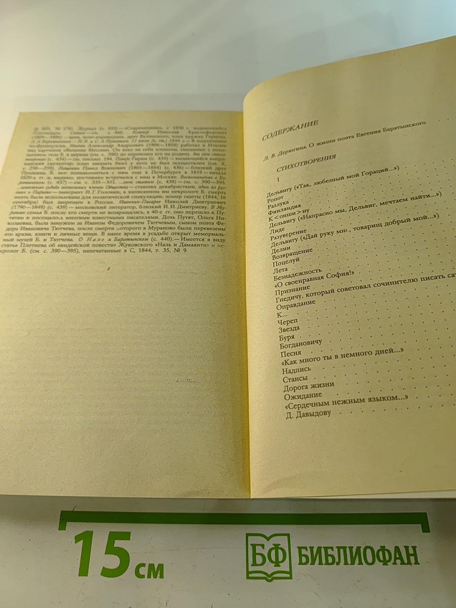 Е.А. Баратынский. Стихотворения. Письма. Воспоминания современников