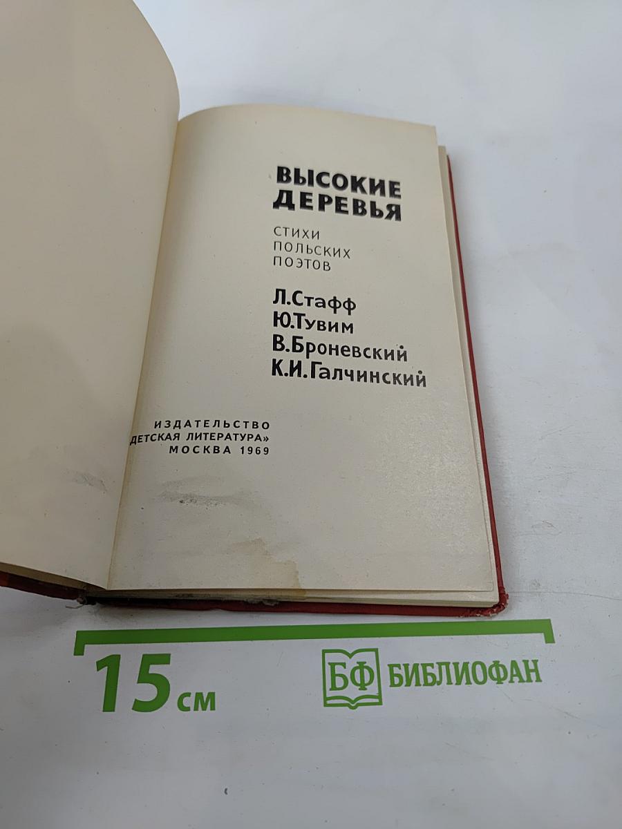 Высокие деревья