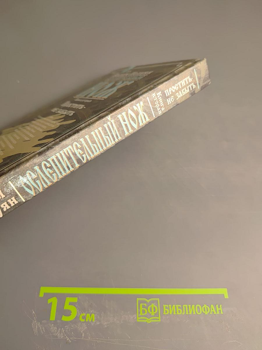 Ослепительный Нож. Книга вторая: Простить - не забыть