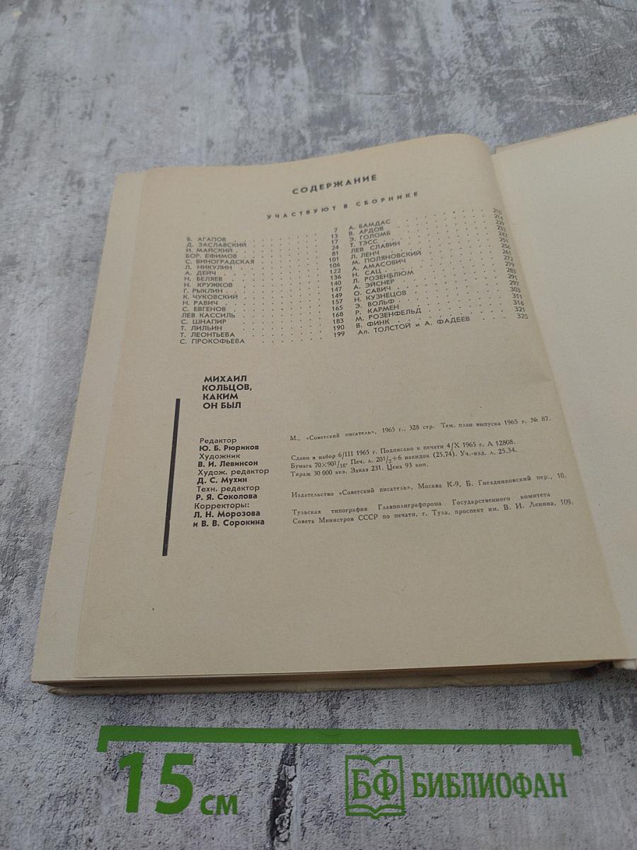 Михаил Кольцов, каким он был