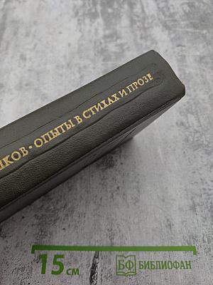 Опыты в стихах и прозе