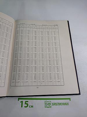 Таблицы термодинамических функций воздуха