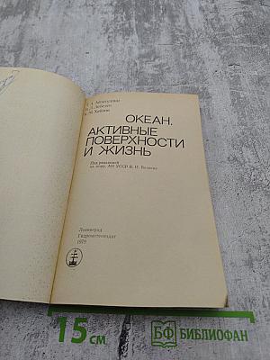 Океан. Активные поверхности и жизнь