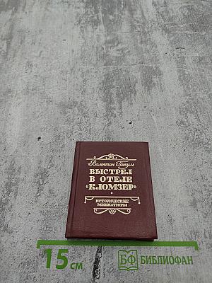 Выстрел в отеле «Кломзер»