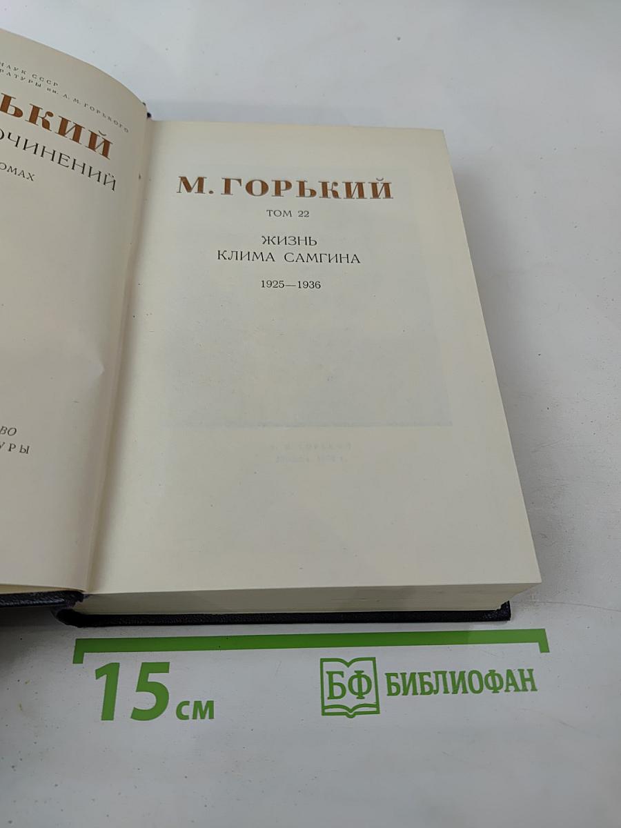 Жизнь Клима Самгина. Том 22