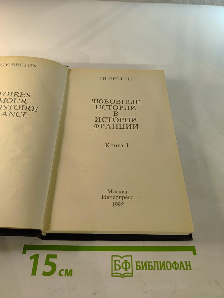 Любовные истории в истории Франции. Книга I
