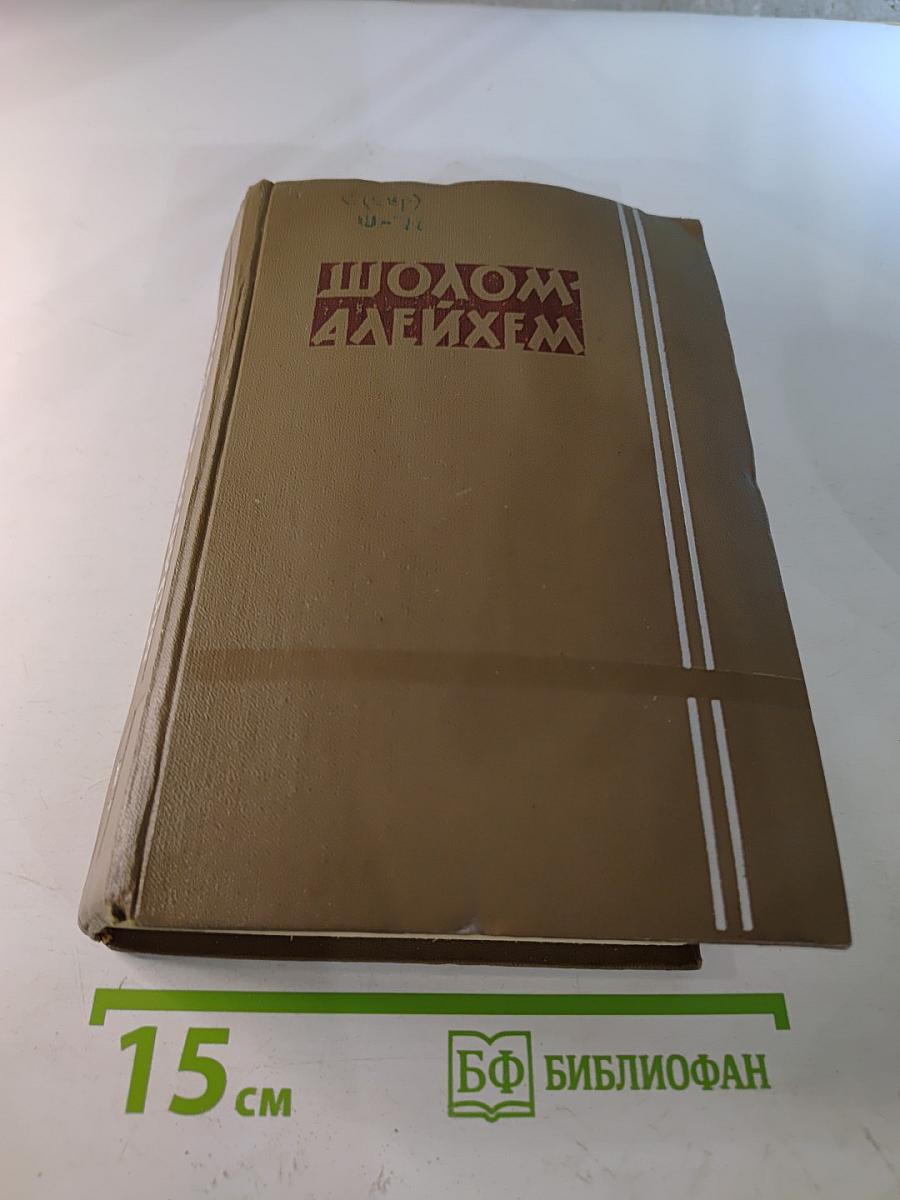 Шолом-Алейхем. Собрание сочинений в шести томах. Том пятый: Рассказы