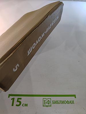 Шолом-Алейхем. Собрание сочинений в шести томах. Том пятый: Рассказы