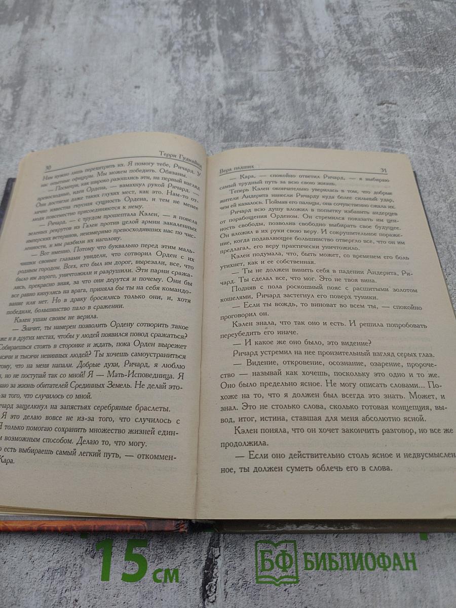 Шестое Правило Волшебника, или Вера Падших. Книга I