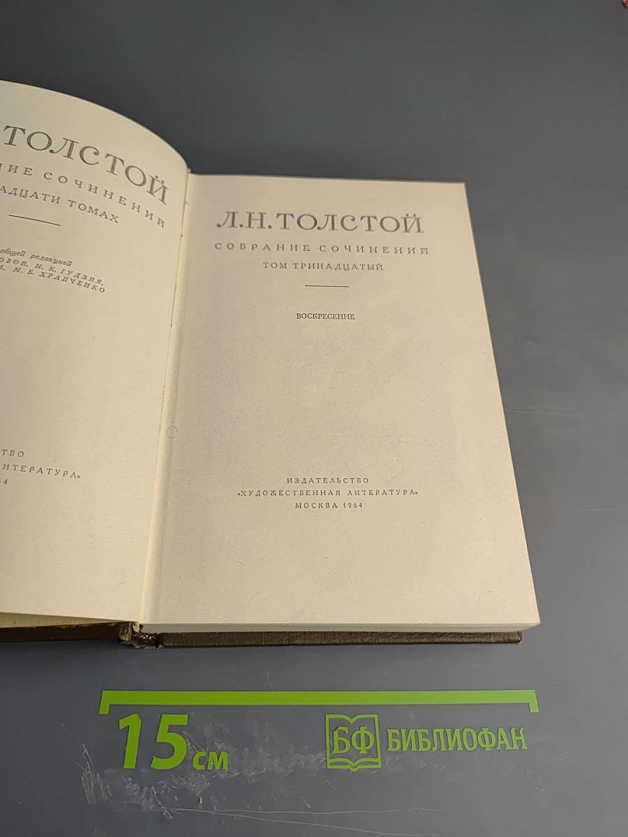 Воскресение (Собрание сочинений том тринадцатый)