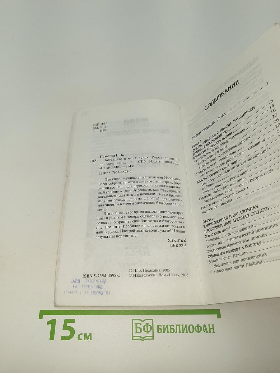 Богатство в моих руках. Руководство по привлечению денег