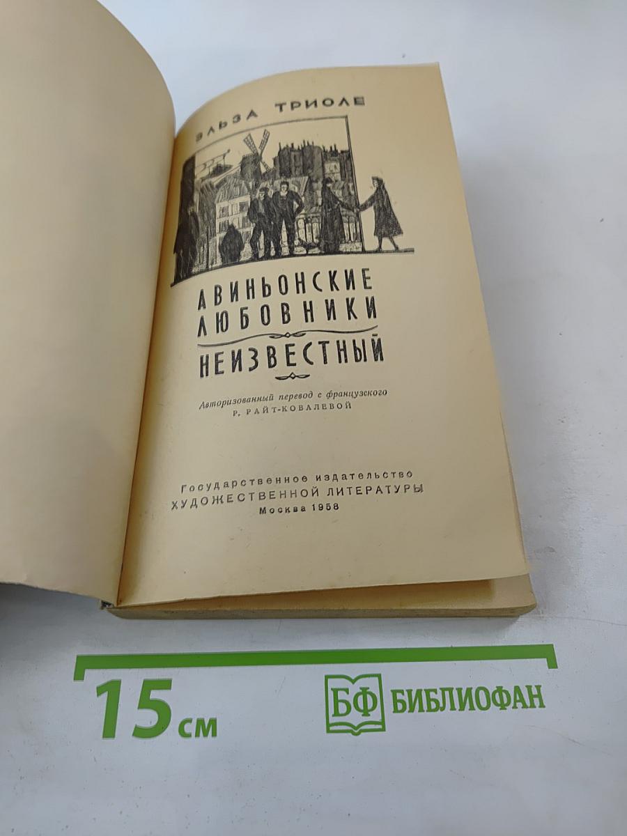 Авиньонские любовники. Неизвестный