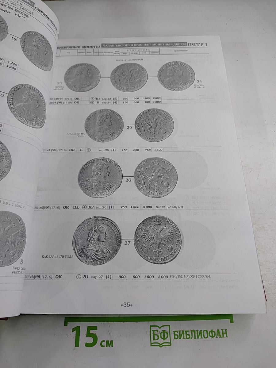 Сводный каталог монет императорской России регулярного чекана