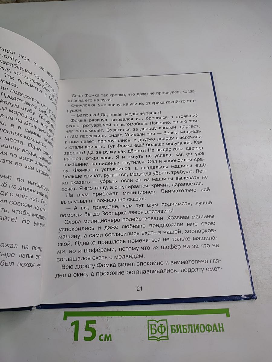 Фомка - белый медвежонок