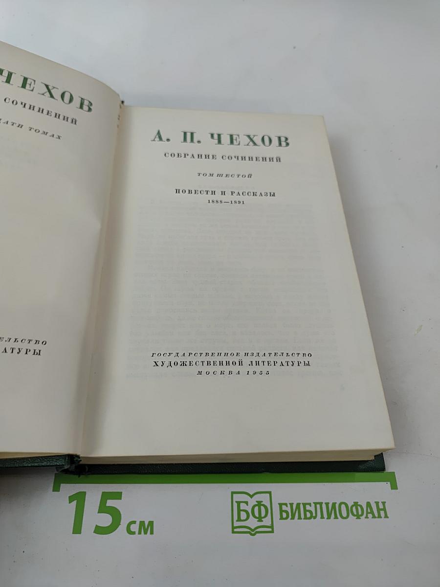 Собрание сочинений. Том шестой: Повести и рассказы 1888-1891