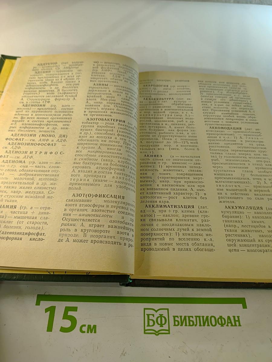 Основные биологические понятия и термины