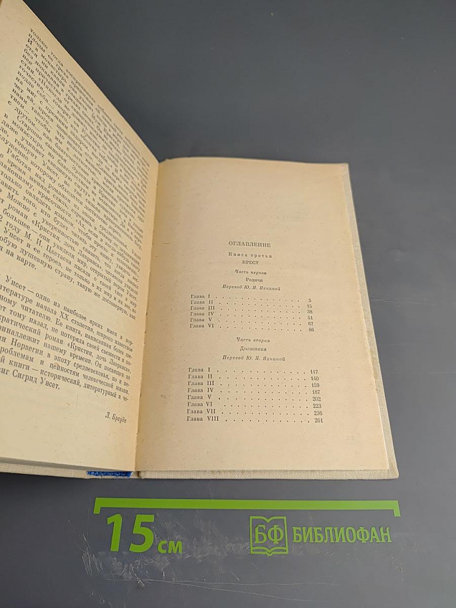 Кристин, дочь Лавранса. Книга 3