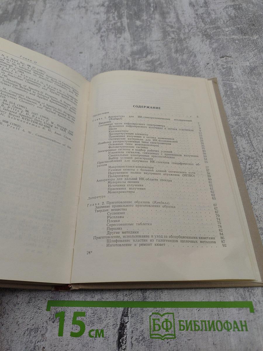 Прикладная инфракрасная спектроскопия