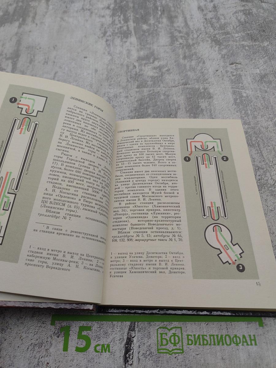 Московский метрополитен имени В.И. Ленина. Справочник-путеводитель