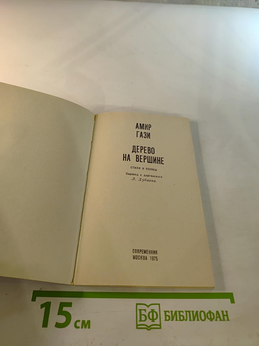 Дерево на вершине