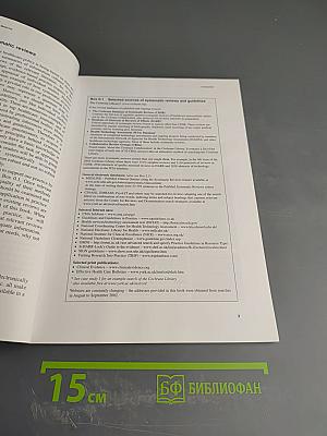 Systematic Reviews to Support Evidence-based Medicine: How to review and apply findings of healthcare research